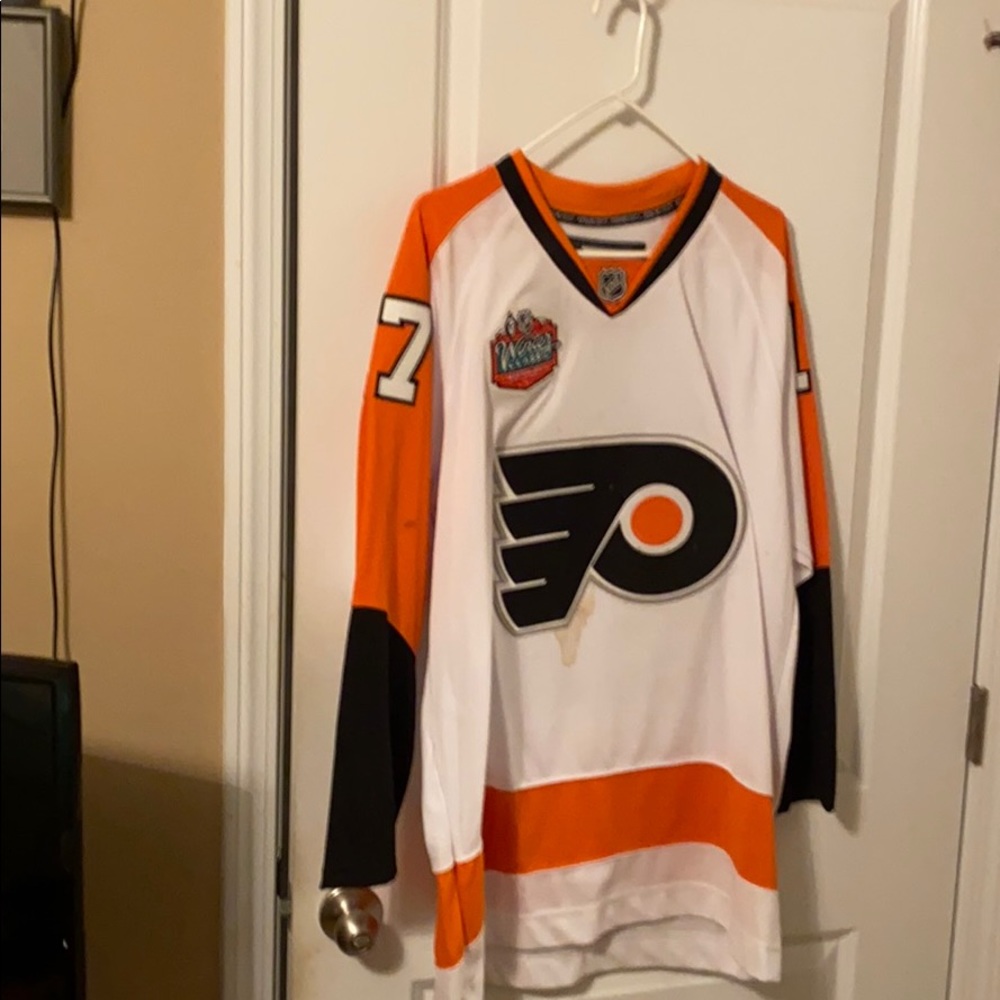 NHL RBK Boston 2010 Winter Classic Flyers Jersey